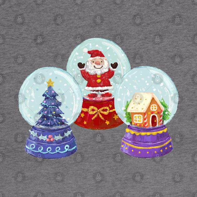 Snow globes by Mako Design 